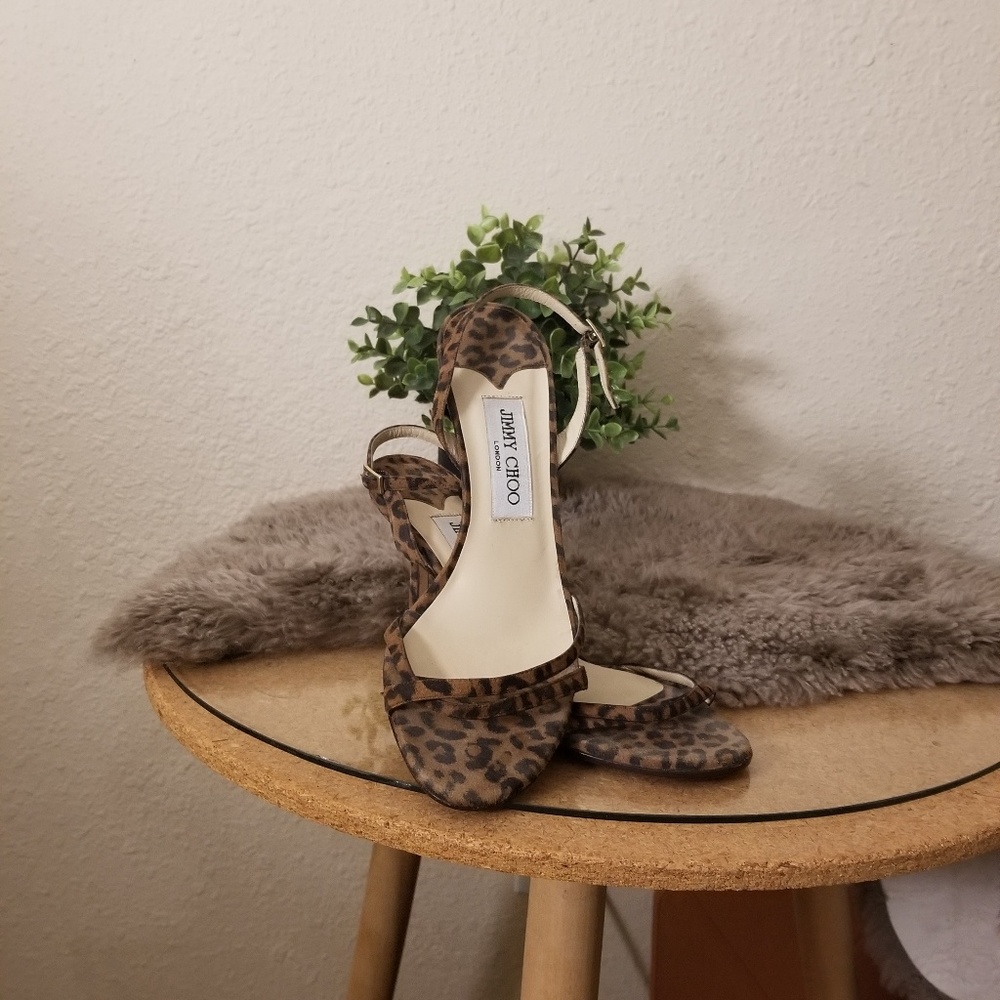 Jimmy Choo India Leopard Heels